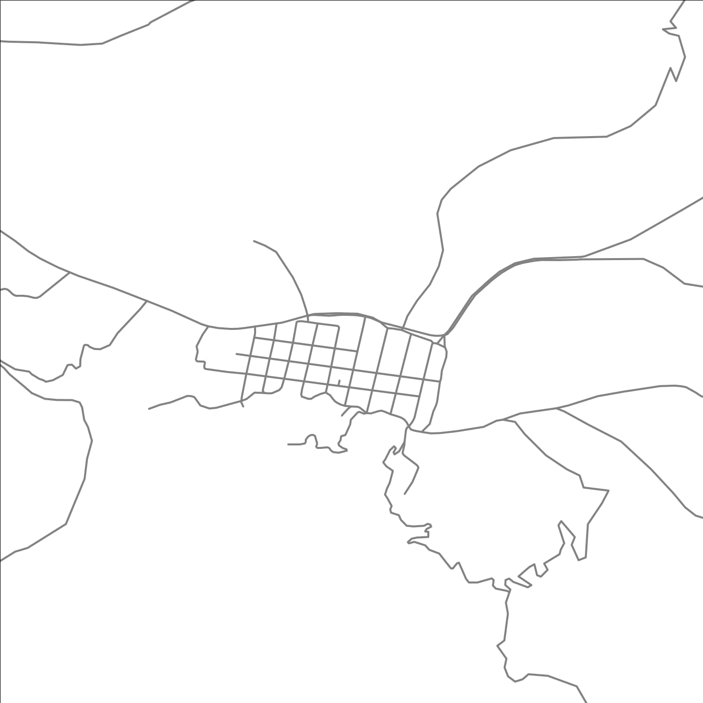 ROAD MAP OF KORRNIDZOR, ARMENIA BY MAPBAKES