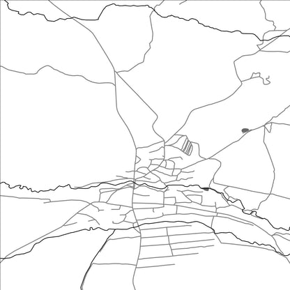 ROAD MAP OF KUCHAK, ARMENIA BY MAPBAKES