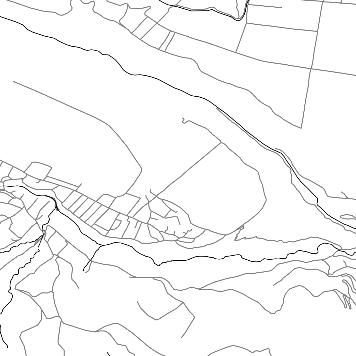 ROAD MAP OF KURTAN, ARMENIA BY MAPBAKES