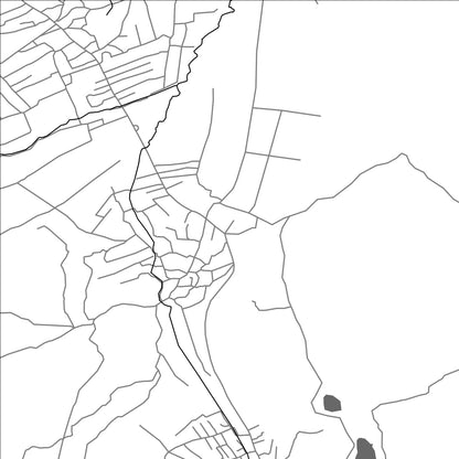 ROAD MAP OF LANJAGHBYUR, ARMENIA BY MAPBAKES