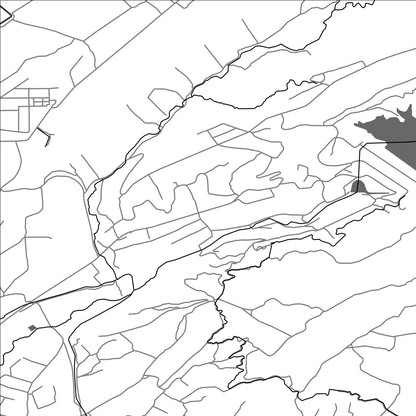 ROAD MAP OF LANJAZAT, ARMENIA BY MAPBAKES