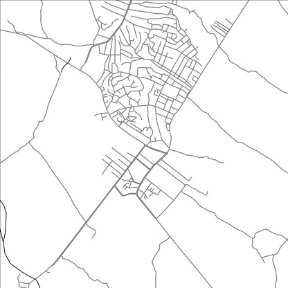 ROAD MAP OF MITARLAM, AFGHANISTAN BY MAPBAKES