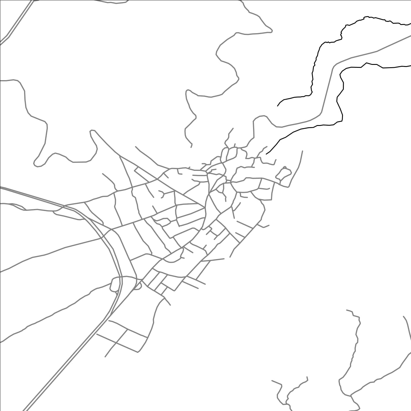 ROAD MAP OF MASTARA, ARMENIA BY MAPBAKES