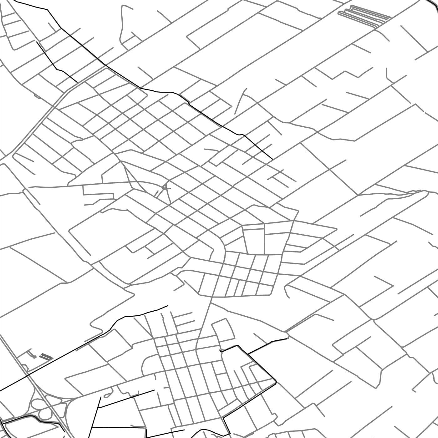 ROAD MAP OF MKHCHYAN, ARMENIA BY MAPBAKES