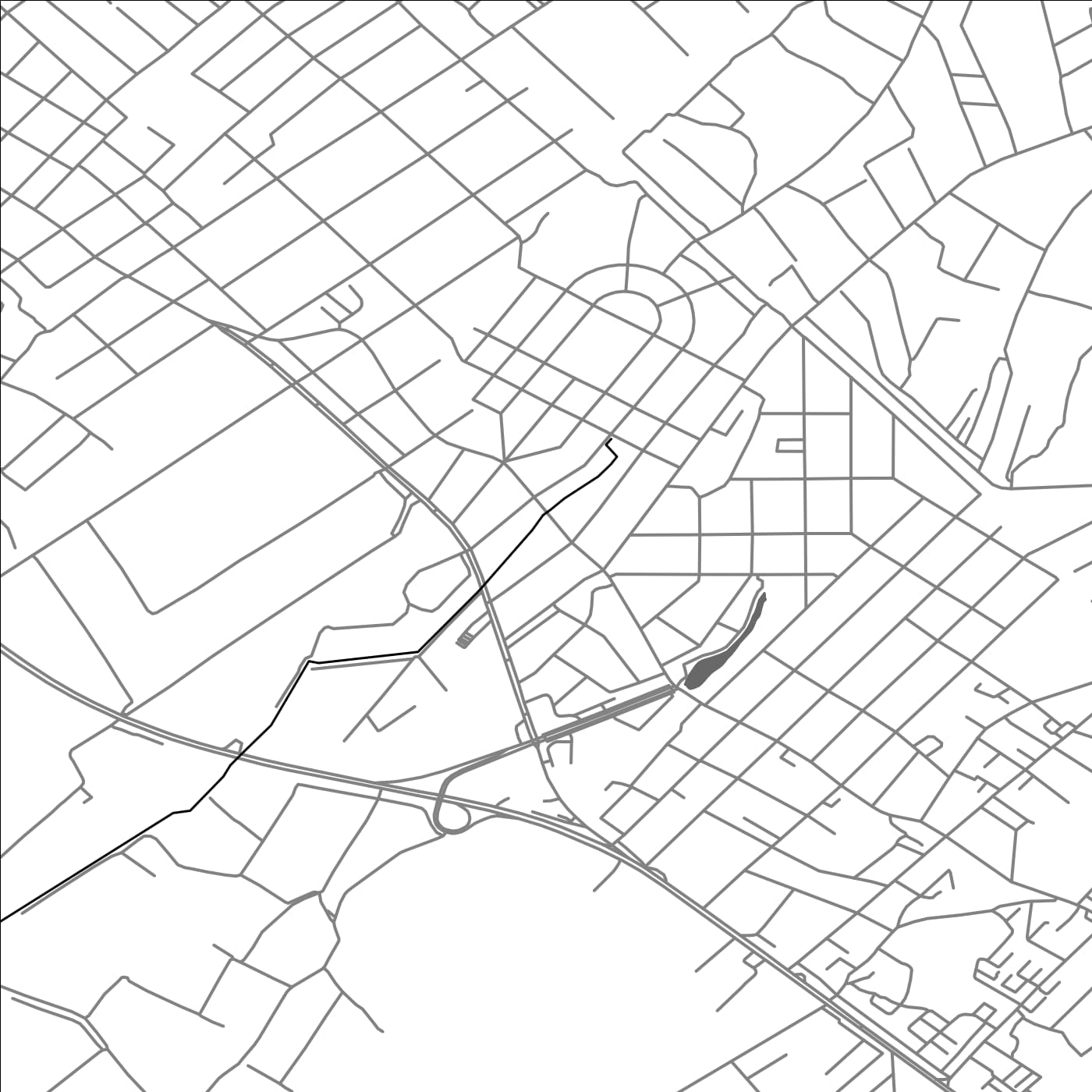 ROAD MAP OF MRGAVAN, ARMENIA BY MAPBAKES