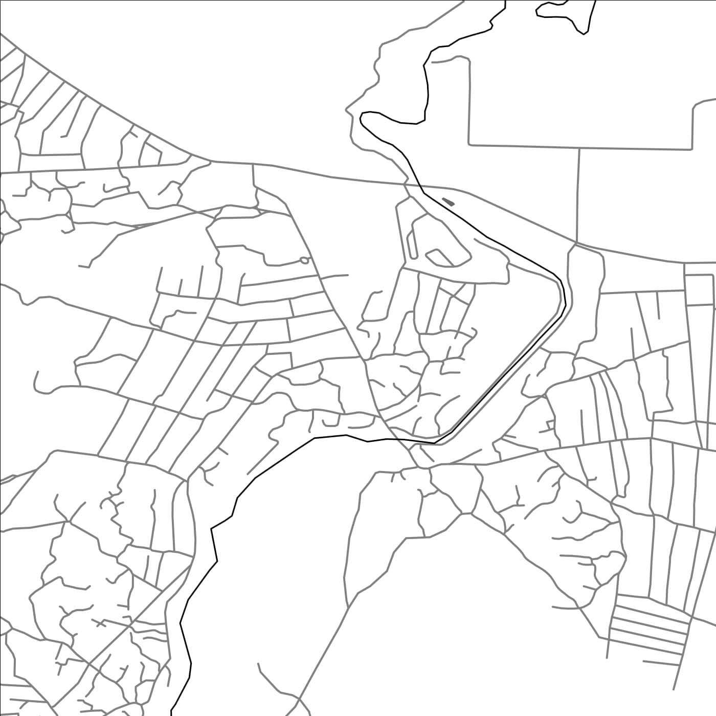 ROAD MAP OF NERK IN GETASHEN, ARMENIA BY MAPBAKES