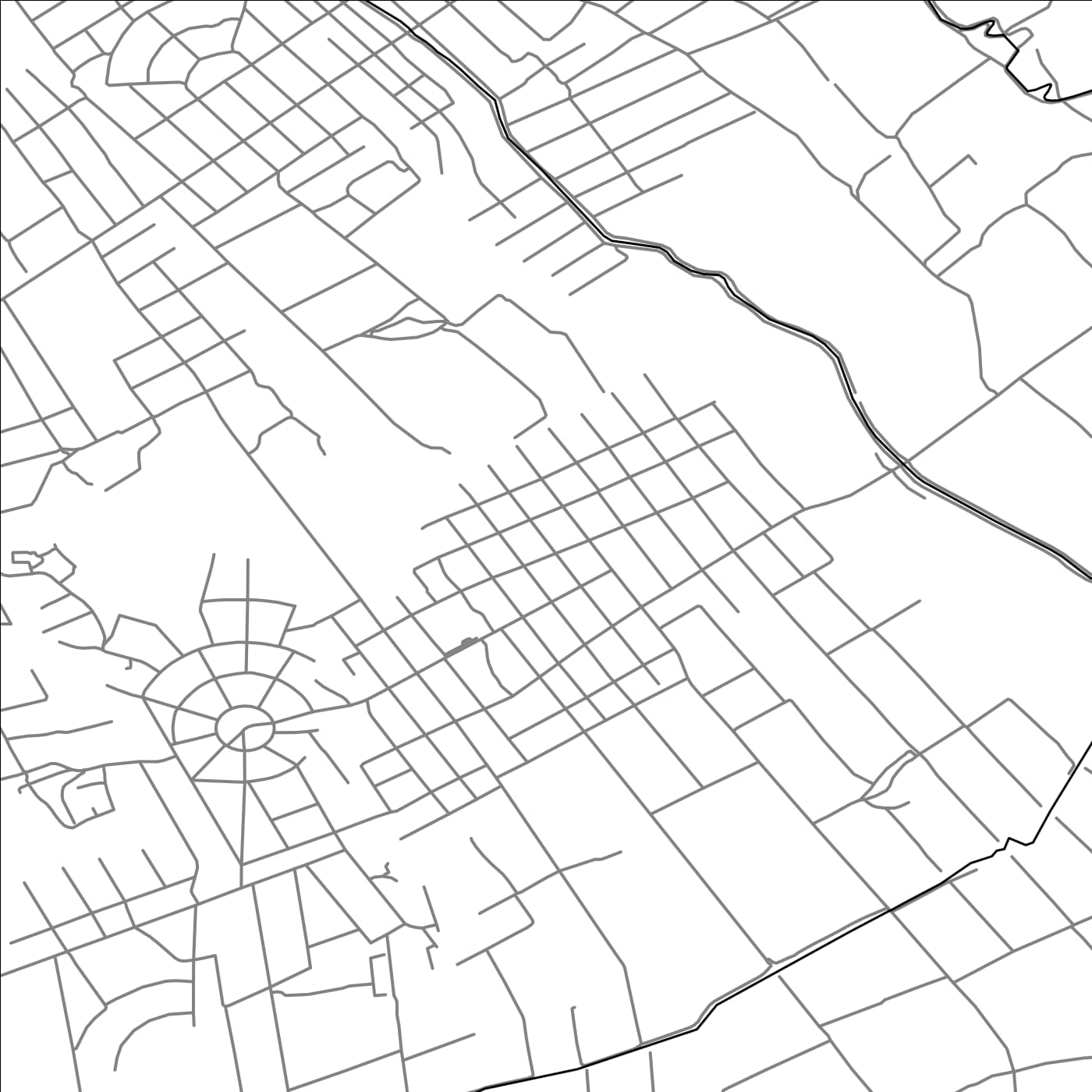 ROAD MAP OF NORASHEN, ARMENIA BY MAPBAKES