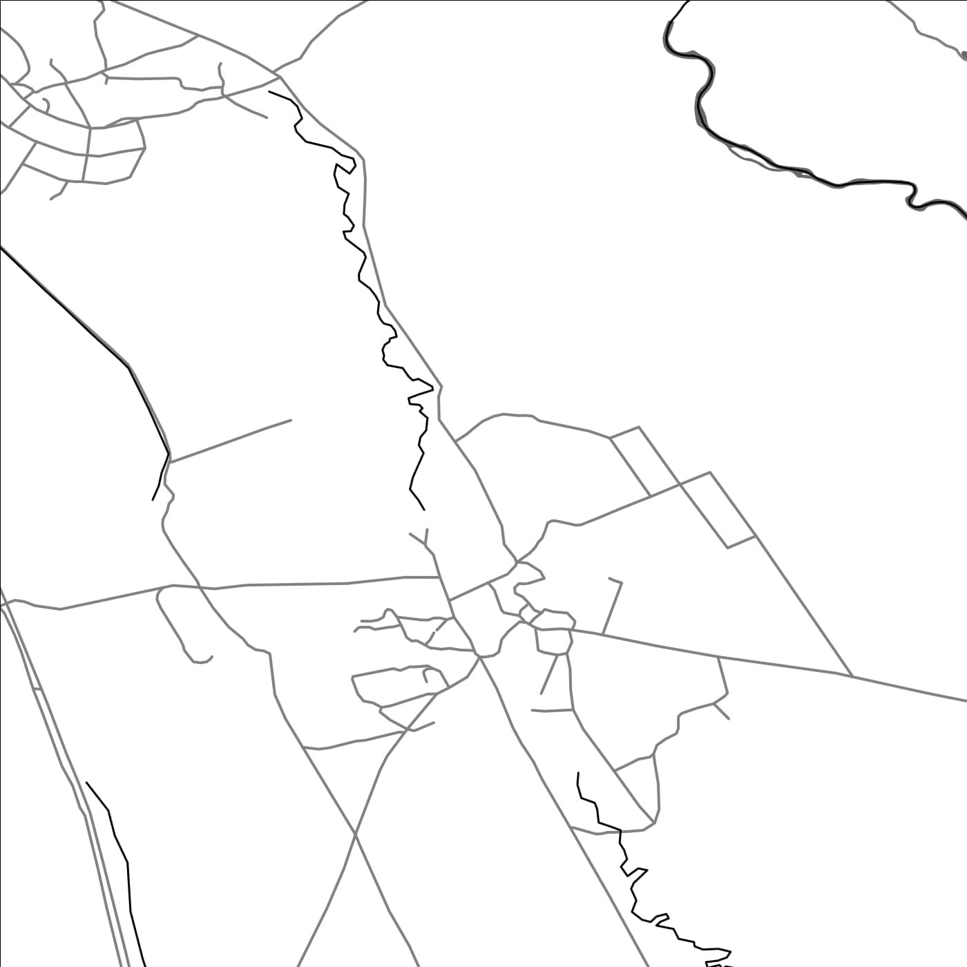 ROAD MAP OF OGHJI, ARMENIA BY MAPBAKES