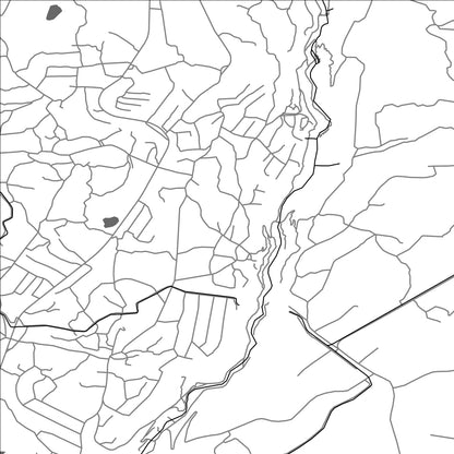 ROAD MAP OF OHANAVAN, ARMENIA BY MAPBAKES