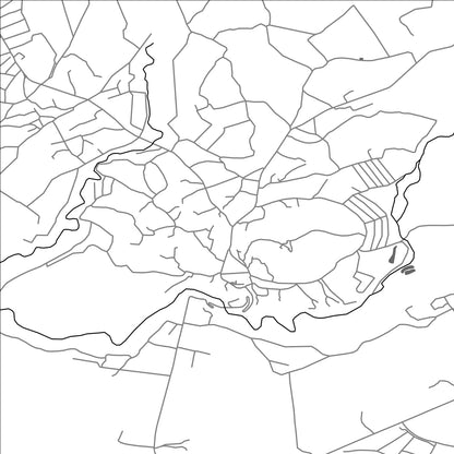 ROAD MAP OF OSHAKAN, ARMENIA BY MAPBAKES