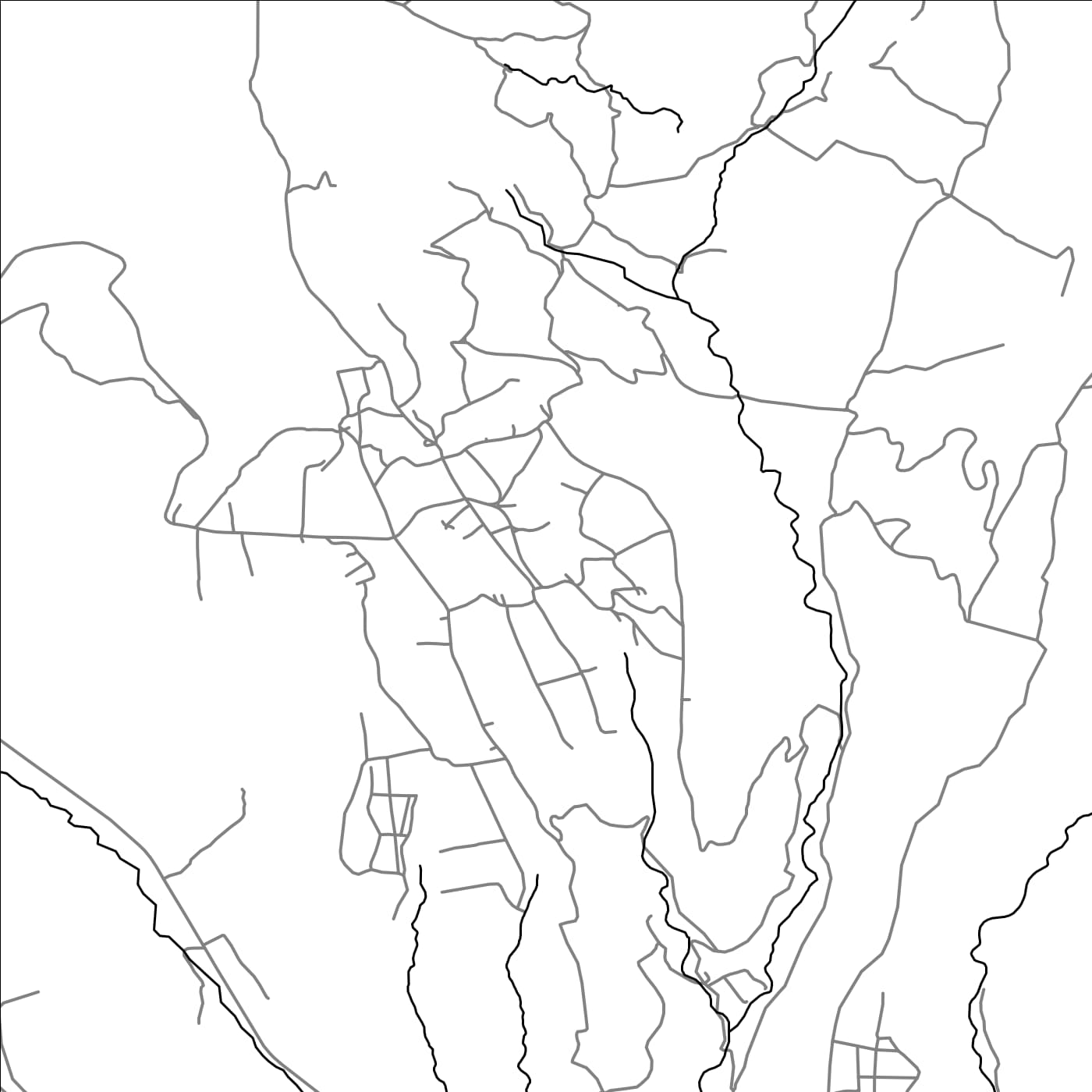 ROAD MAP OF RRIND, ARMENIA BY MAPBAKES