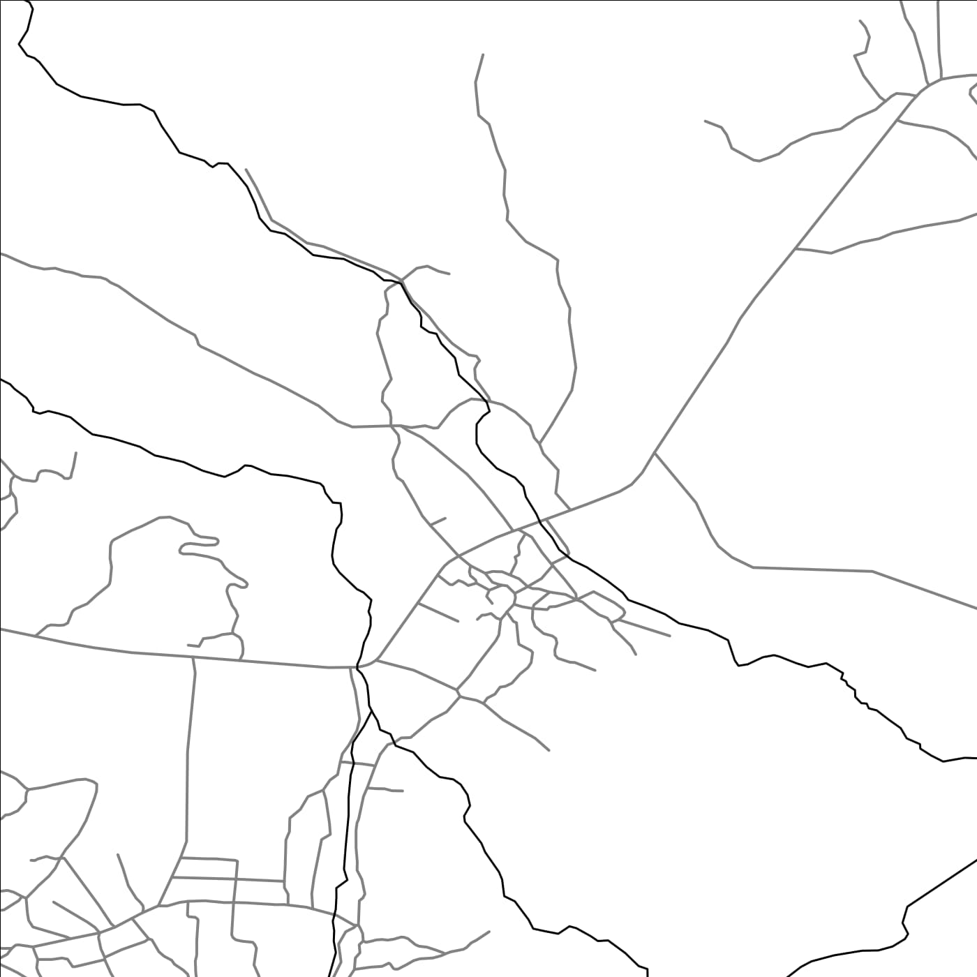 ROAD MAP OF SARALANJ, ARMENIA BY MAPBAKES