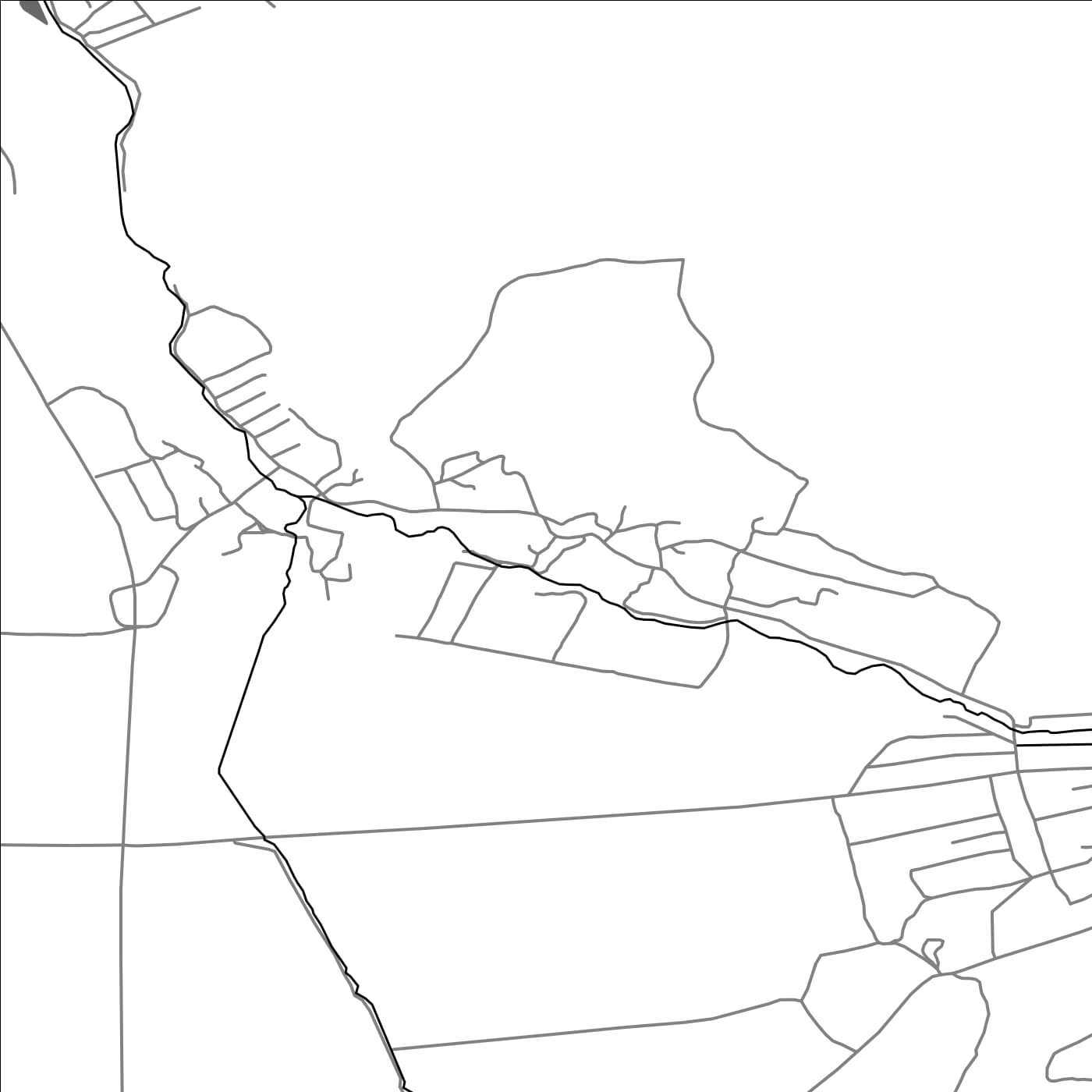 ROAD MAP OF SARATAK, ARMENIA BY MAPBAKES