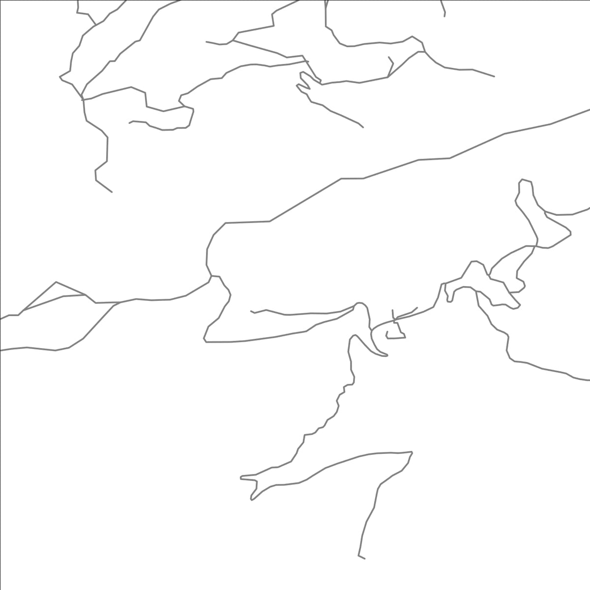 ROAD MAP OF SHAMLUGH, ARMENIA BY MAPBAKES