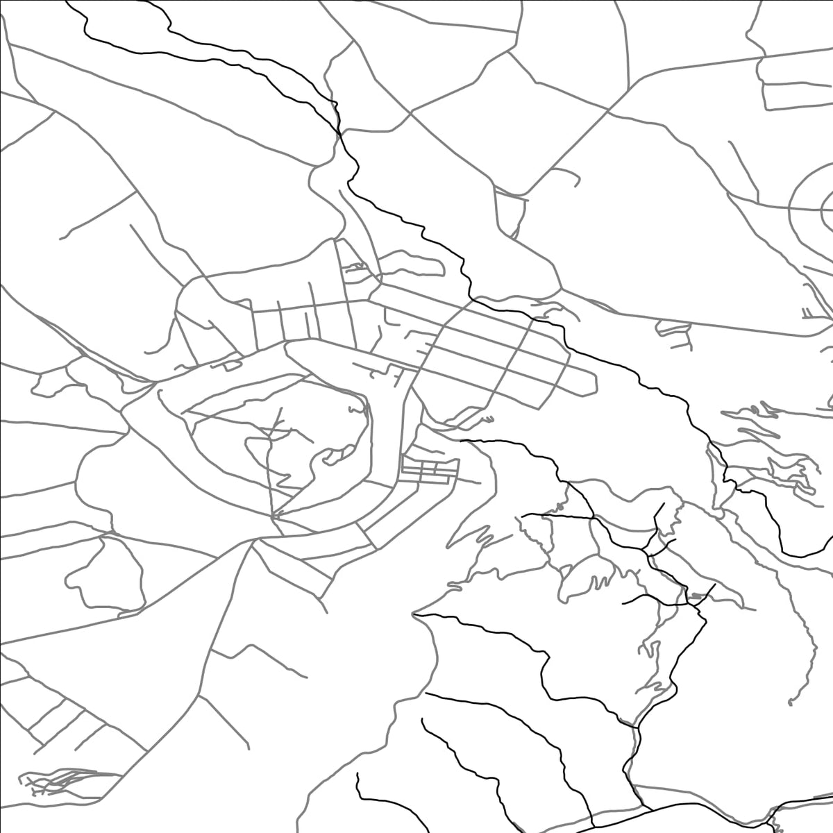 ROAD MAP OF SHINUHAYR, ARMENIA BY MAPBAKES