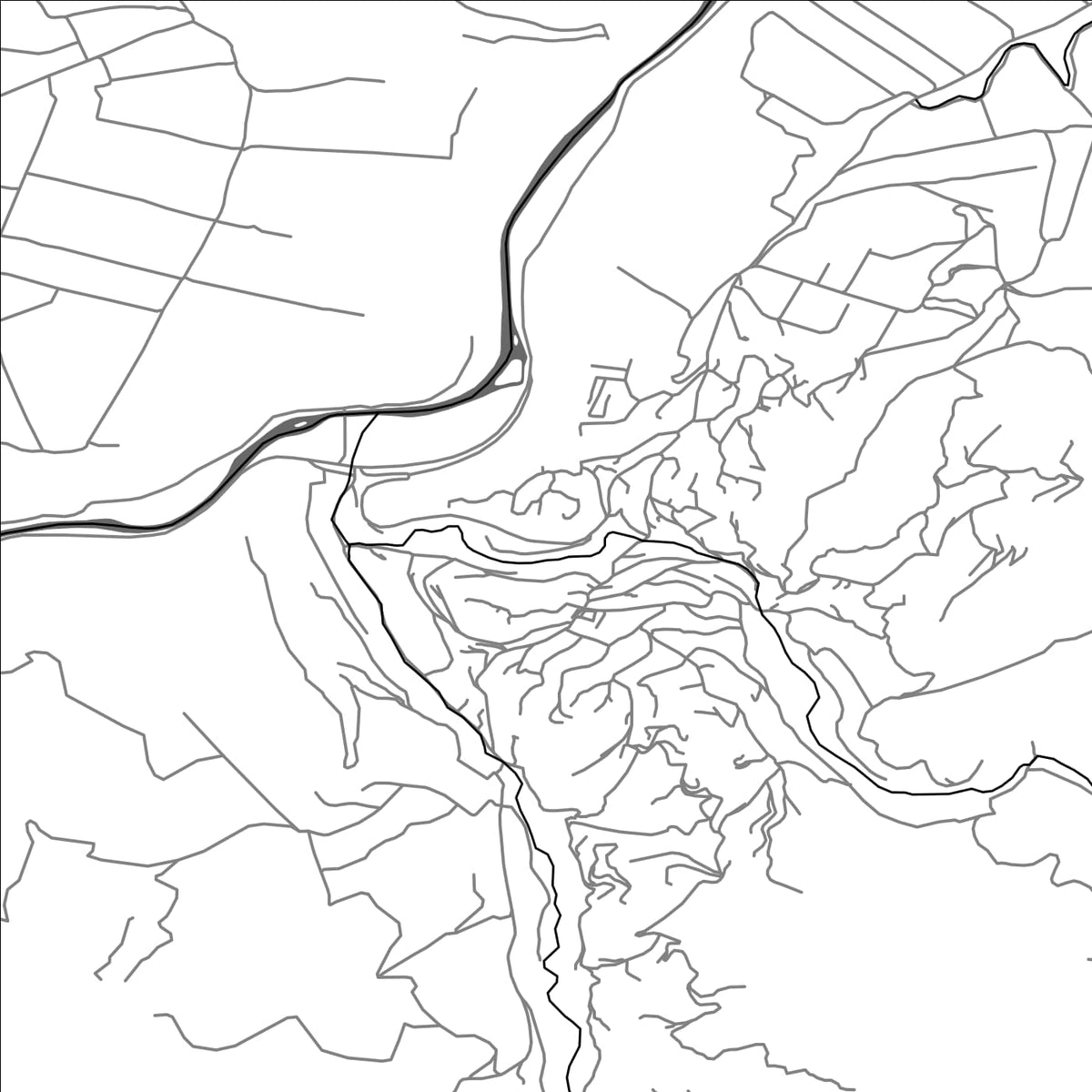 ROAD MAP OF SHNOGH, ARMENIA BY MAPBAKES