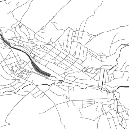ROAD MAP OF SISIAN, ARMENIA BY MAPBAKES