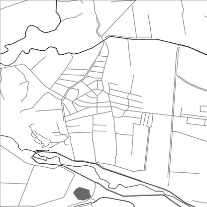 ROAD MAP OF TARONIK, ARMENIA BY MAPBAKES