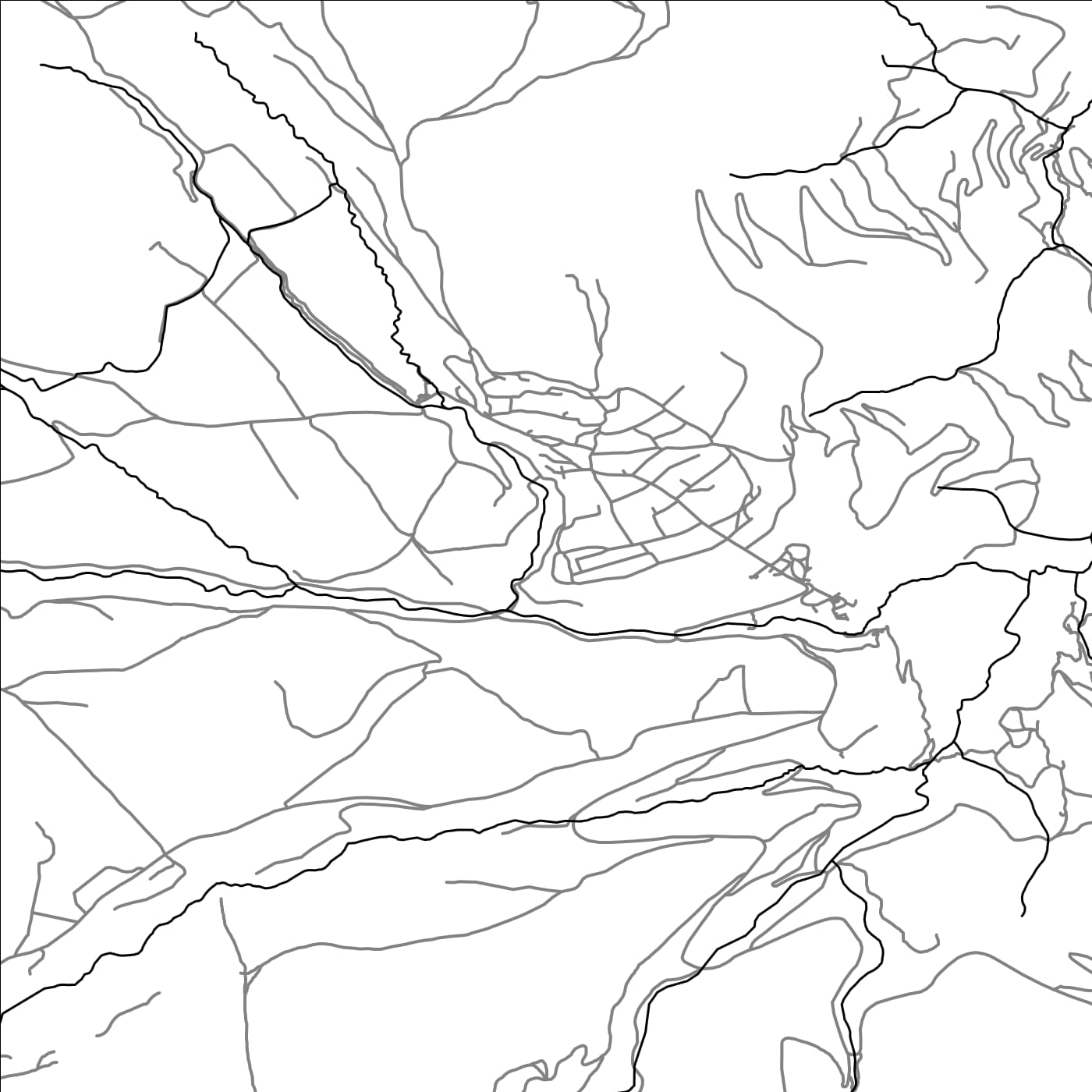 ROAD MAP OF TATEV, ARMENIA BY MAPBAKES