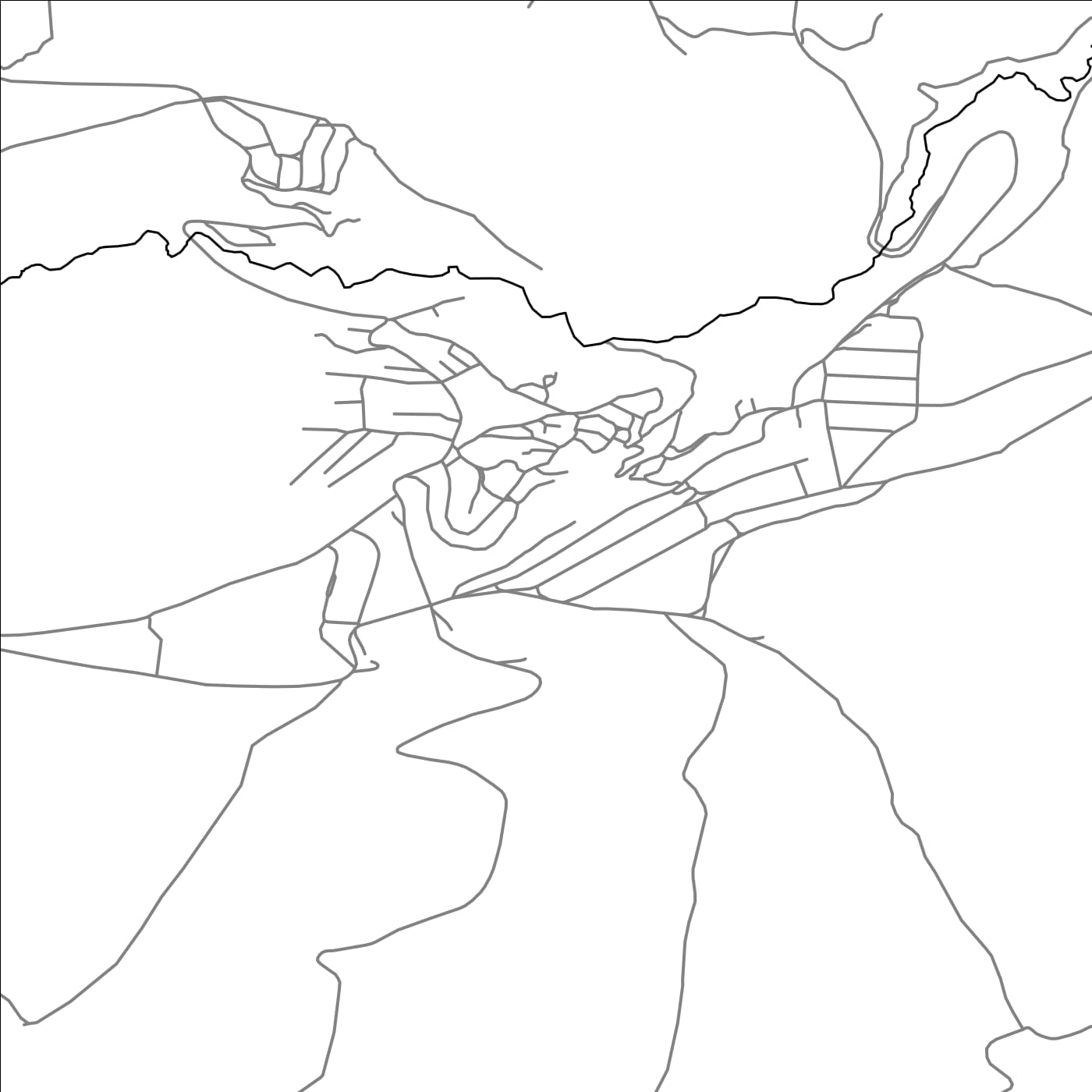 ROAD MAP OF TEGH, ARMENIA BY MAPBAKES