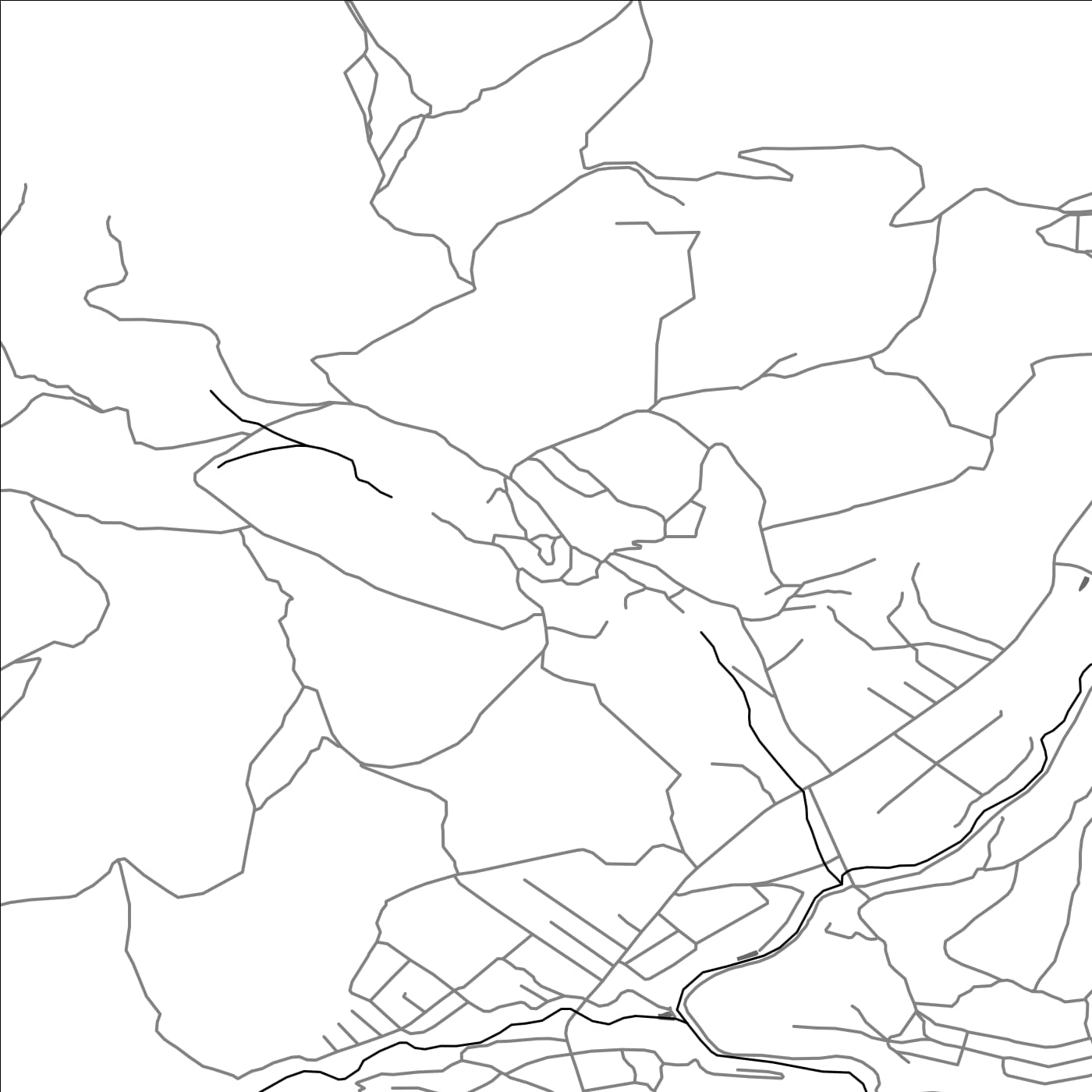 ROAD MAP OF TEGHENIK, ARMENIA BY MAPBAKES