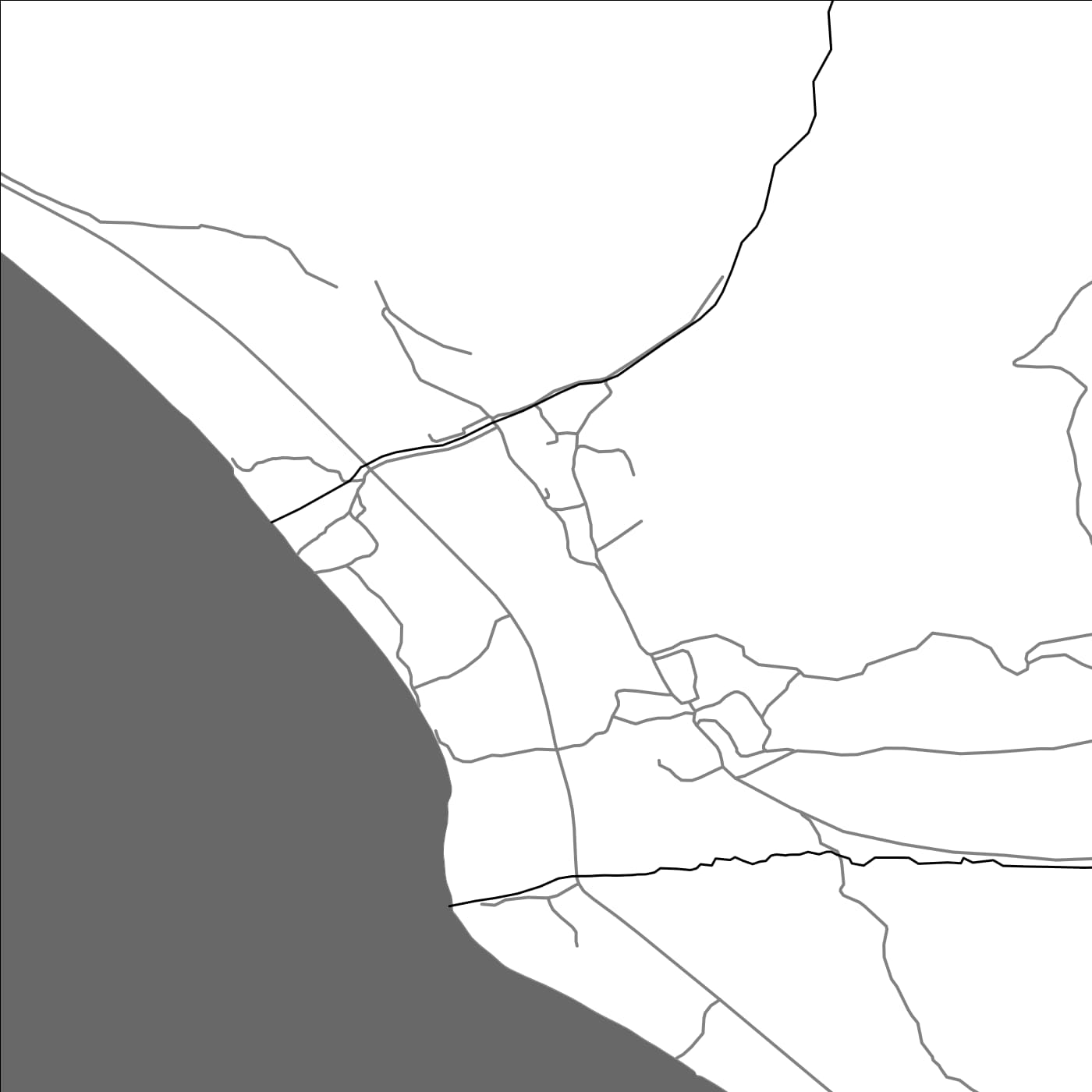 ROAD MAP OF TSAPATAGH, ARMENIA BY MAPBAKES