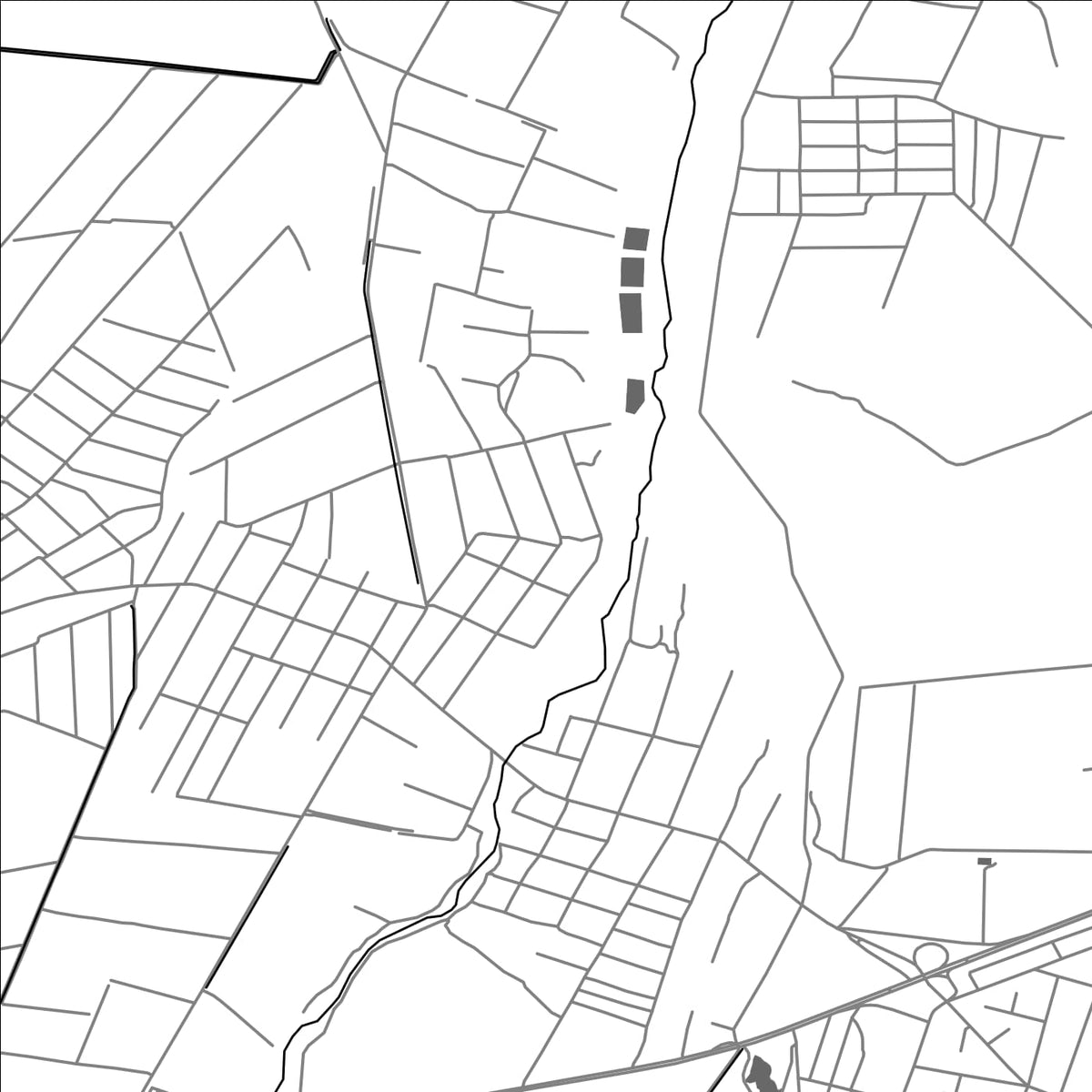 ROAD MAP OF TSIATSAN, ARMENIA BY MAPBAKES