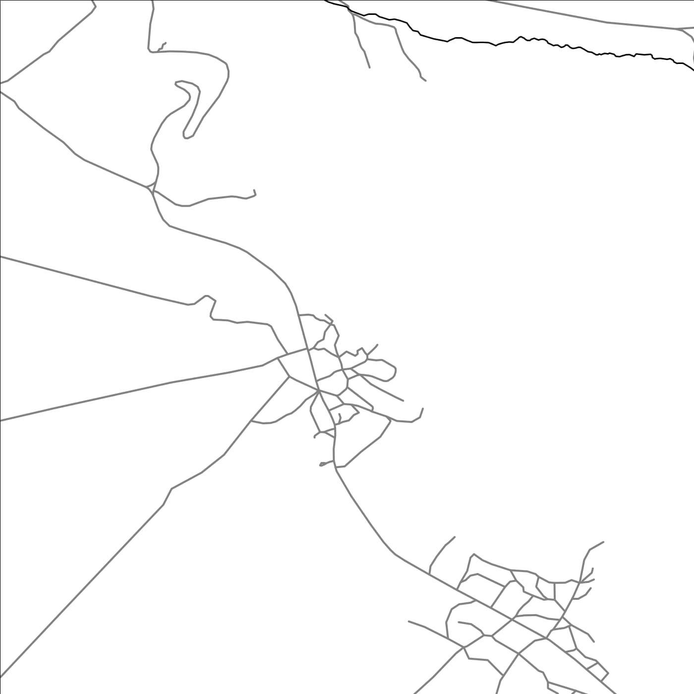 ROAD MAP OF TSILKAR, ARMENIA BY MAPBAKES