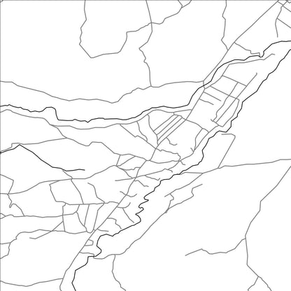 ROAD MAP OF TSOVASAR, ARMENIA BY MAPBAKES