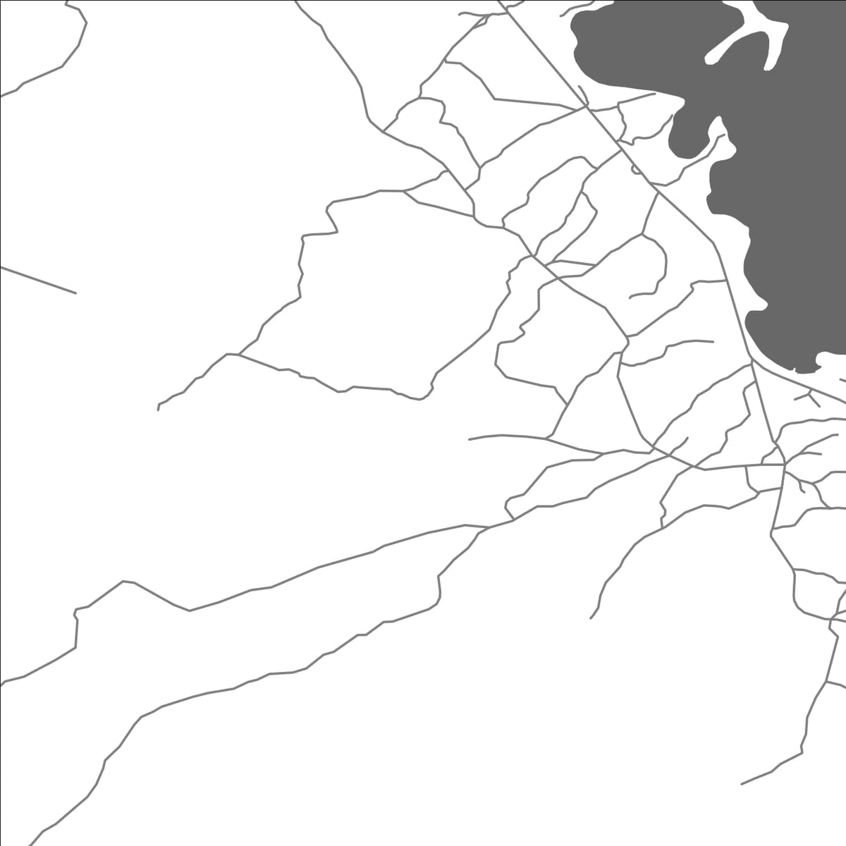 ROAD MAP OF TSOVAZARD, ARMENIA BY MAPBAKES