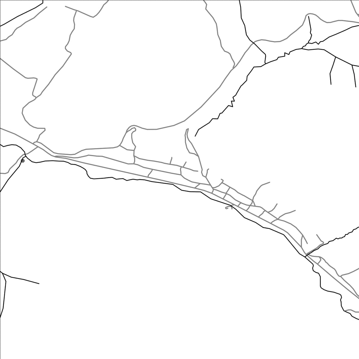 ROAD MAP OF TTUJUR, ARMENIA BY MAPBAKES