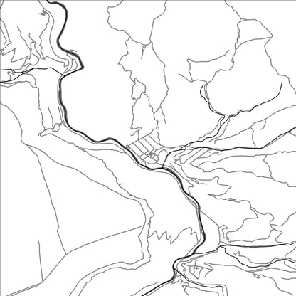 ROAD MAP OF TUMANYAN, ARMENIA BY MAPBAKES