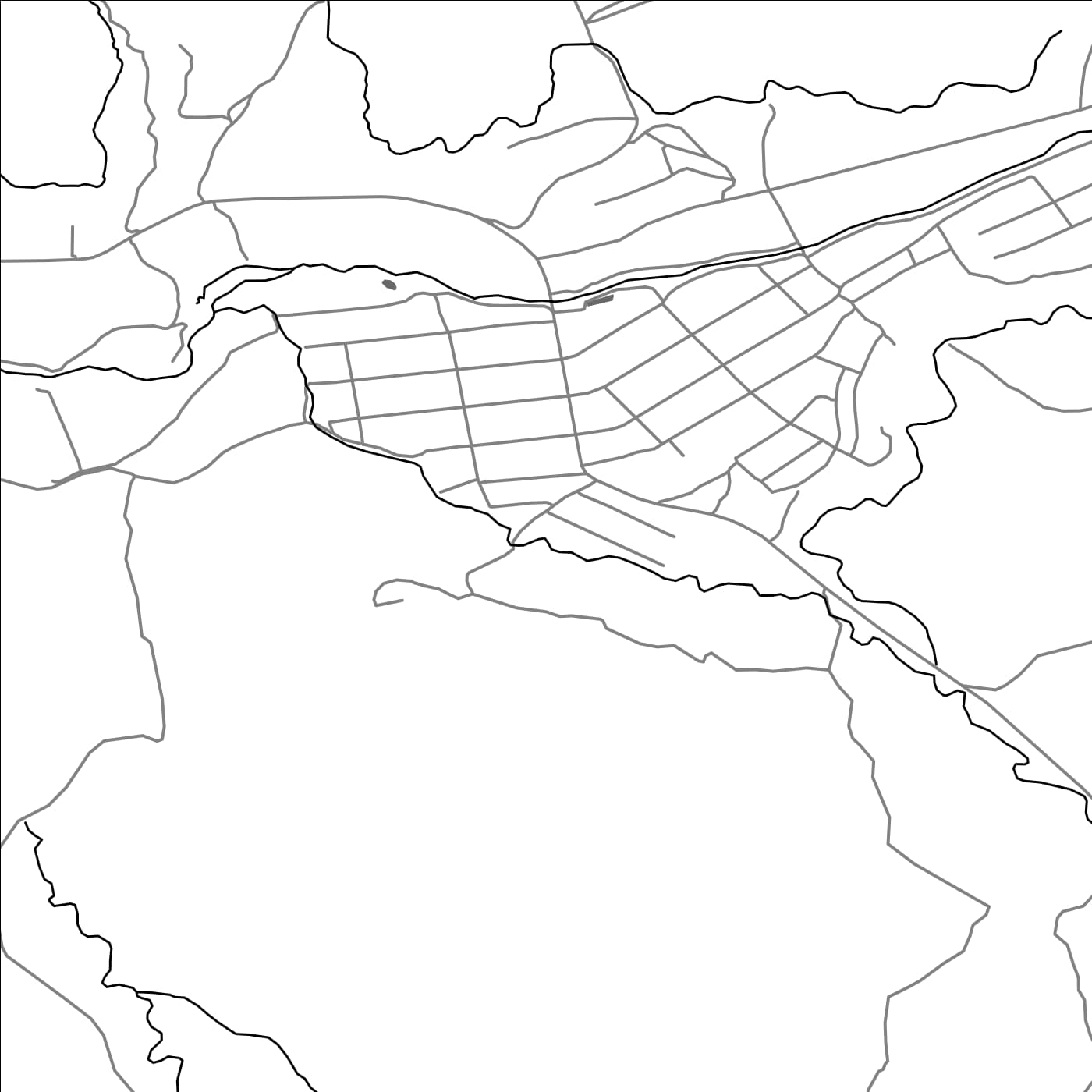 ROAD MAP OF URTSADZOR, ARMENIA BY MAPBAKES