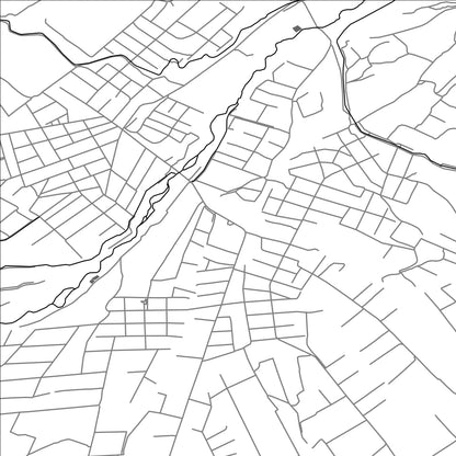 ROAD MAP OF VARDASHEN, ARMENIA BY MAPBAKES