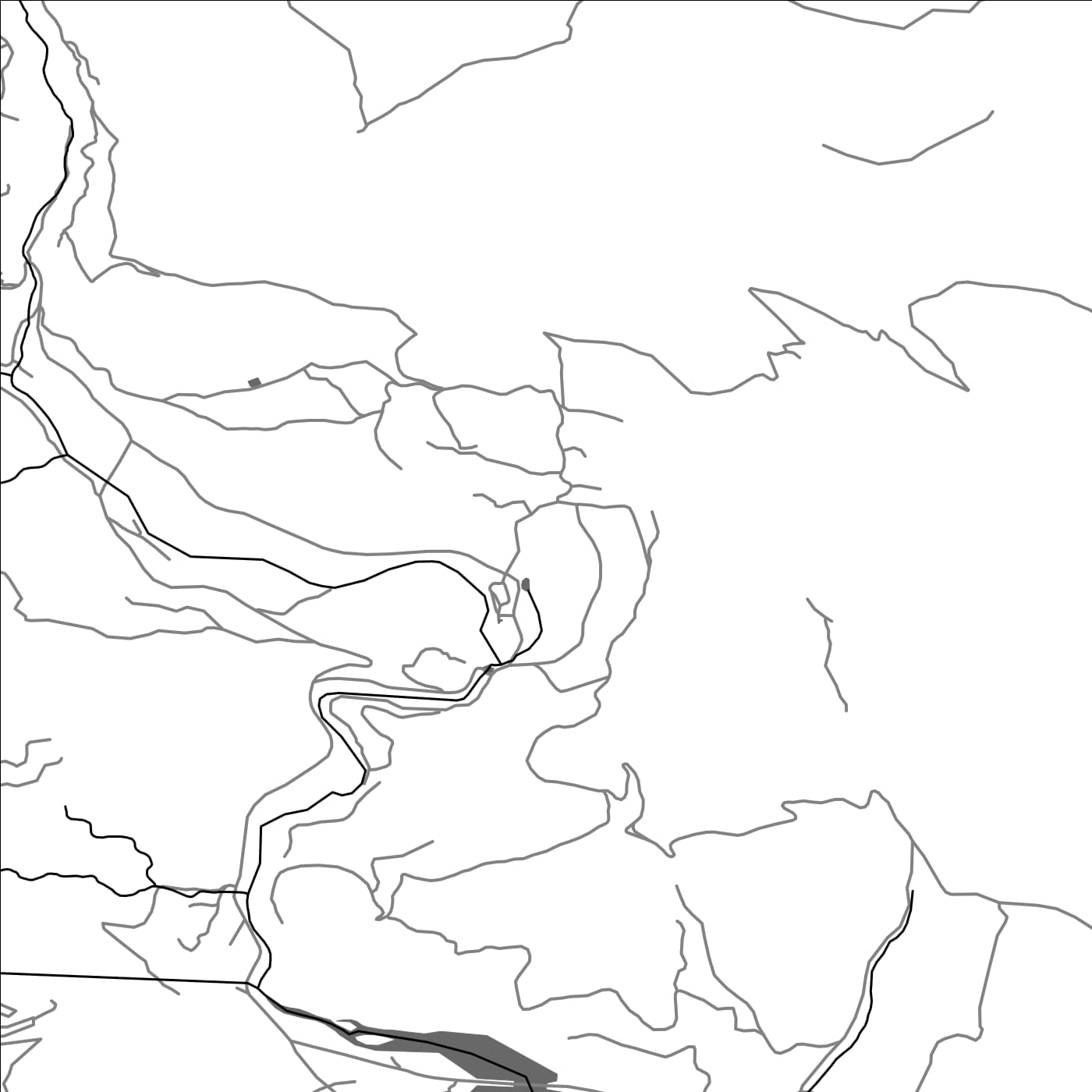 ROAD MAP OF VOROTAN, ARMENIA BY MAPBAKES