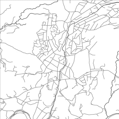 ROAD MAP OF YEGHEGNADZOR, ARMENIA BY MAPBAKES