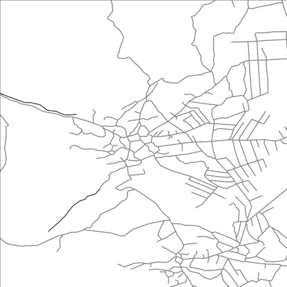 ROAD MAP OF YERANOS, ARMENIA BY MAPBAKES