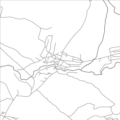 ROAD MAP OF ZOVABER, ARMENIA BY MAPBAKES