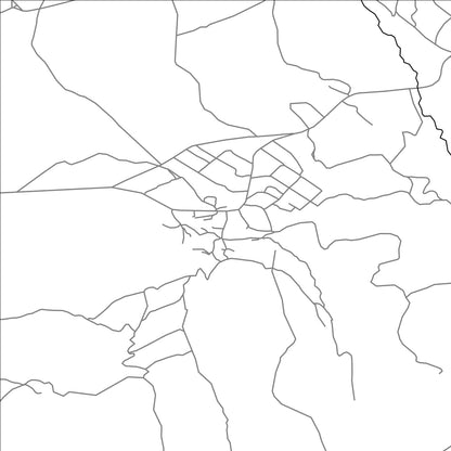 ROAD MAP OF ZOVK, ARMENIA BY MAPBAKES