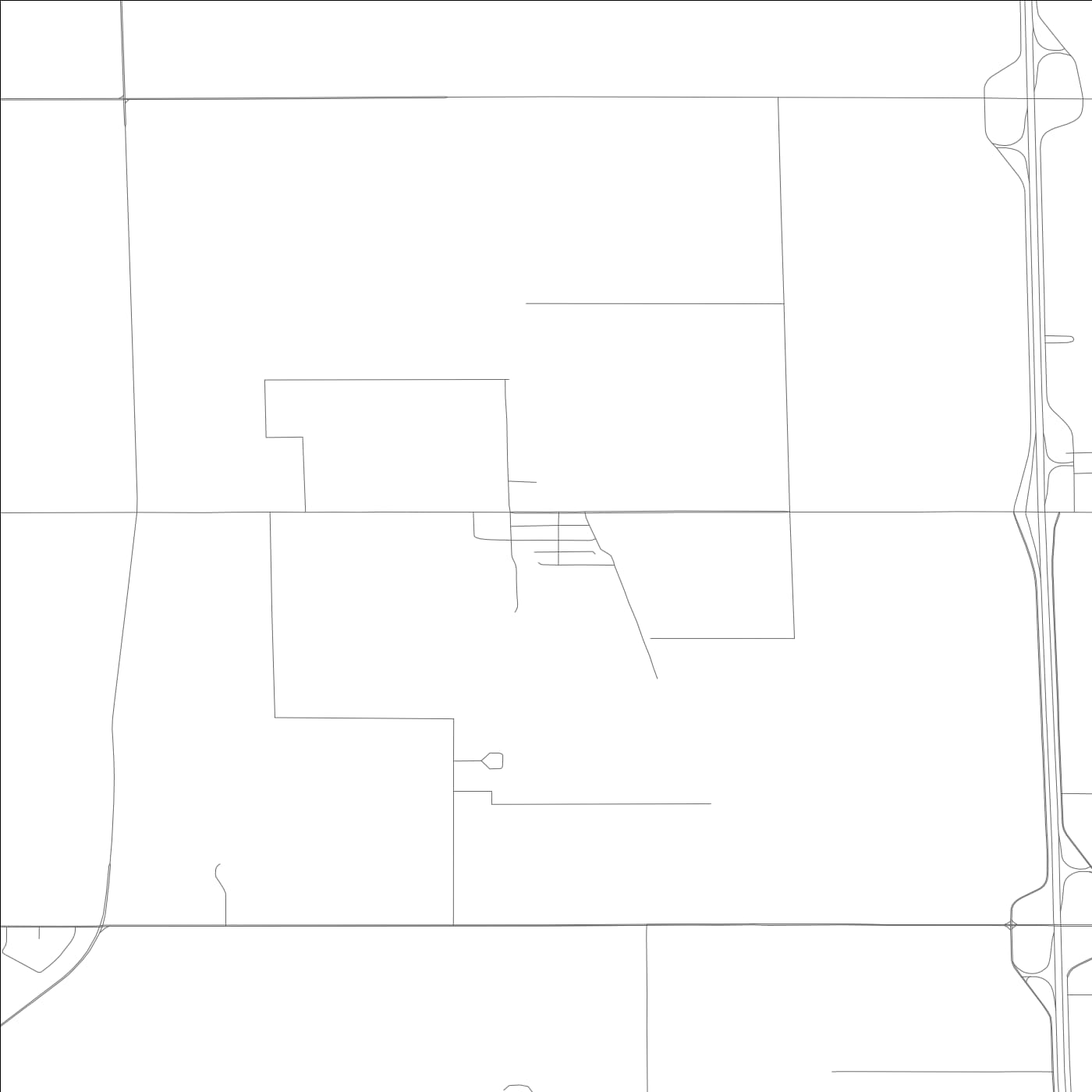 ROAD MAP OF ACAMPO, CALIFORNIA BY MAPBAKES