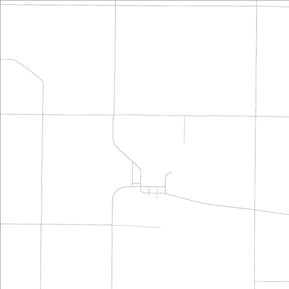 ROAD MAP OF ADAMS, ILLINOIS BY MAPBAKES