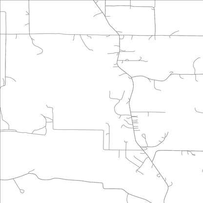 ROAD MAP OF AGENCY, MISSOURI BY MAPBAKES