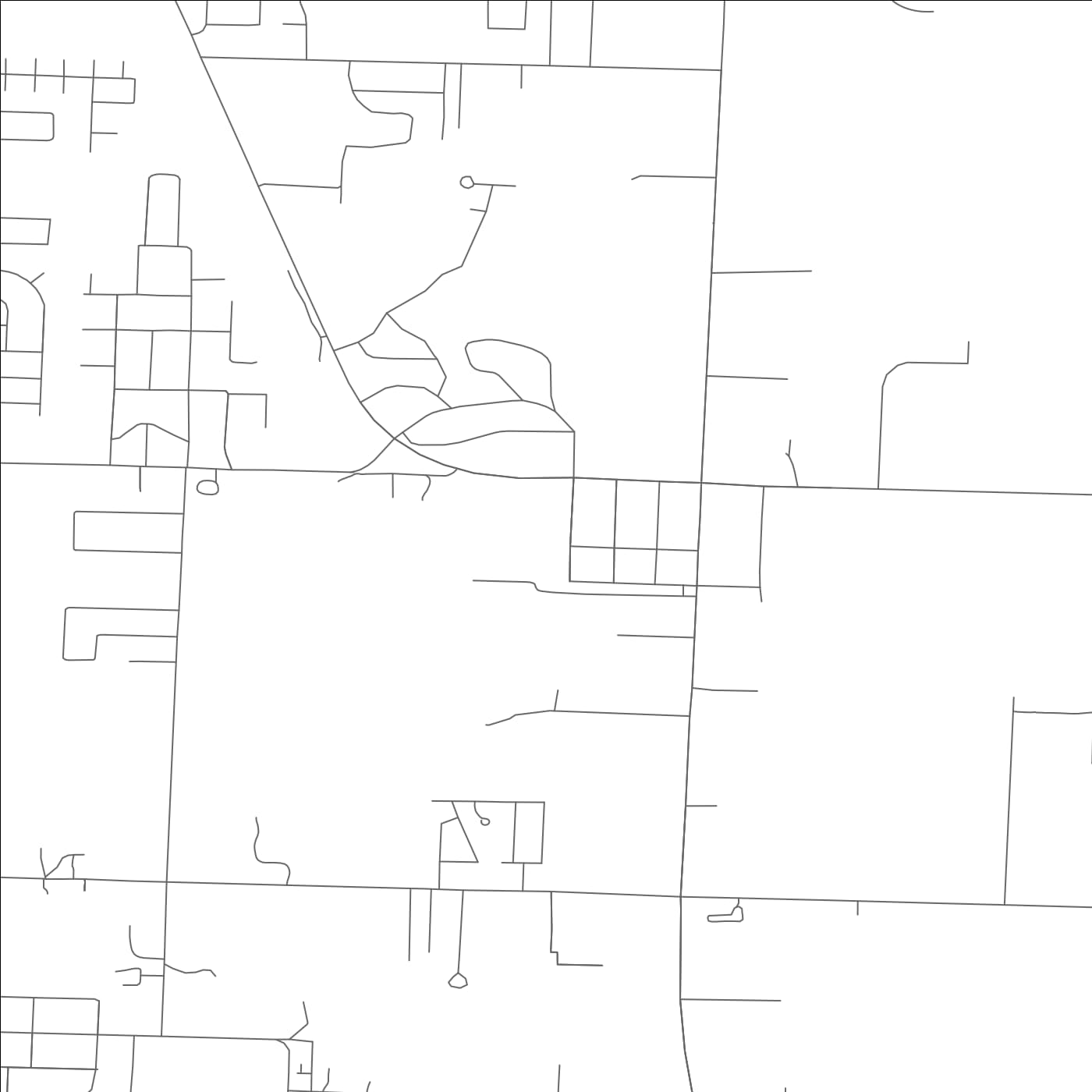 ROAD MAP OF AIRPORT DRIVE, MISSOURI BY MAPBAKES