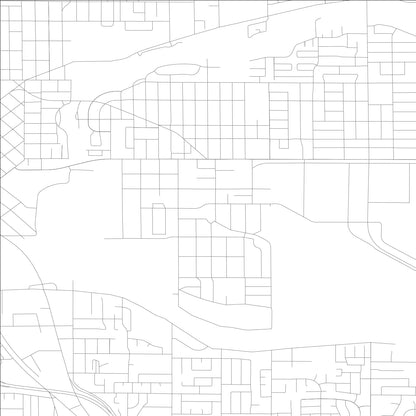 ROAD MAP OF AIRPORT, CALIFORNIA BY MAPBAKES