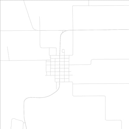 ROAD MAP OF ALBION, LOWA BY MAPBAKES