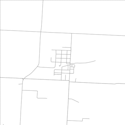 ROAD MAP OF ALMA, MISSOURI BY MAPBAKES