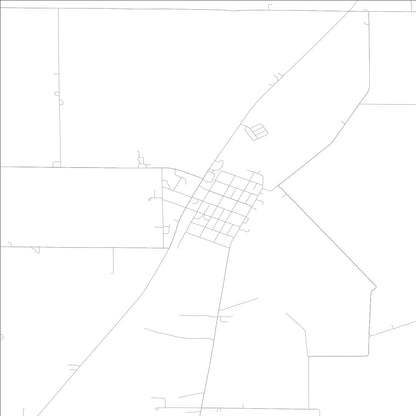 ROAD MAP OF ALLENDALE, ILLINOIS BY MAPBAKES