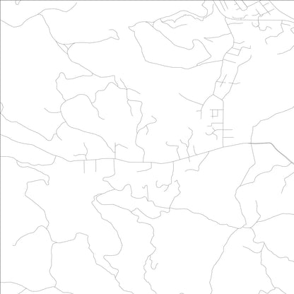 ROAD MAP OF ALLEGHANY, CALIFORNIA BY MAPBAKES