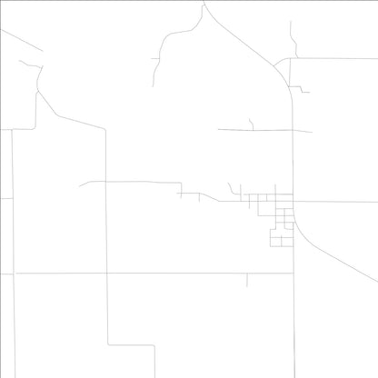 ROAD MAP OF ALLENVILLE, ILLINOIS BY MAPBAKES