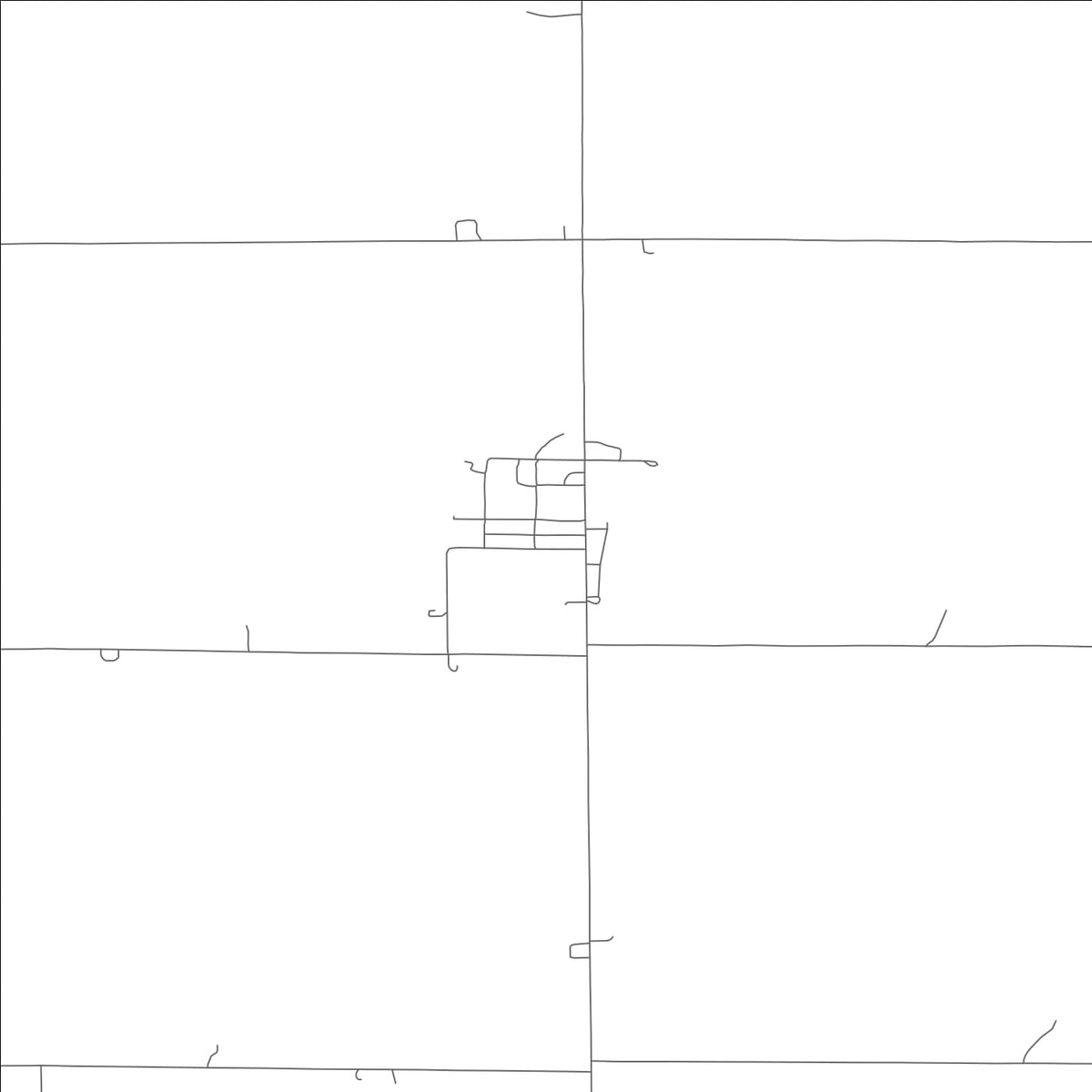 ROAD MAP OF AMITY, MISSOURI BY MAPBAKES